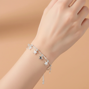 Twinkle Star 925 Sterling Silver Bracelet